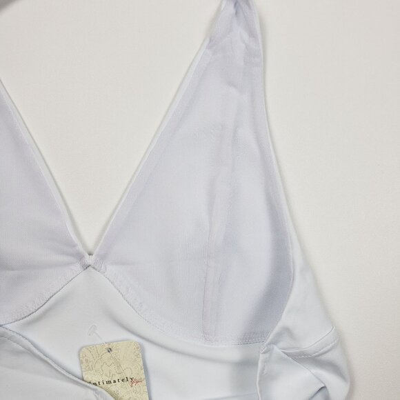 Intimately Free People Still Here White Halter Top Women's Size Medium Boho Chic - Picture 15 of 16
